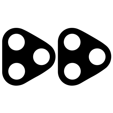 Szkło na aparat Bizon Glass Silk Lens do Honor 400 Lite, 2 sztuki