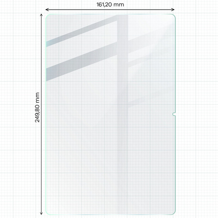 Folia imitująca papier Bizon Film Tab Papirus Duo do Lenovo Tab M11 1 gen., 2 sztuki