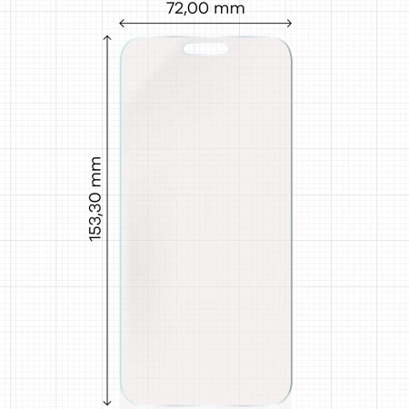 Folia matowa Bizon Glass Film Sun do iPhone 15 Pro Max, 1 sztuka