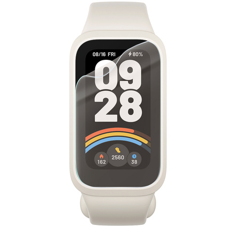 Folia matowa Bizon Glass Watch Film Sun Duo do Xiaomi Smart Band 9 Active, 2 sztuki