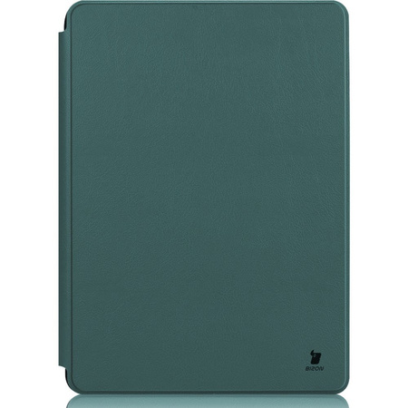 Etui Bizon Case Tab Croc do Microsoft Surface Pro 8, ciemnozielone