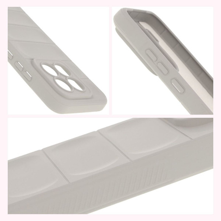 Pancerne etui Bizon Case Tur do Xiaomi 15, jasnoszare