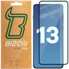 Szkło hartowane Bizon Glass Edge 3D do OnePlus 13, czarna ramka