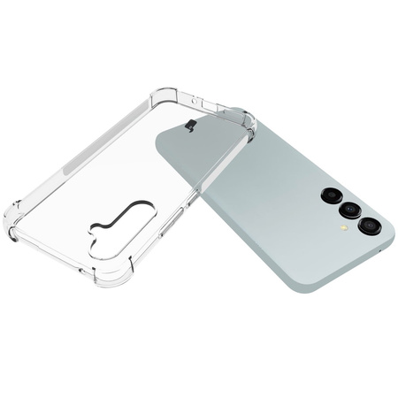 Etui + 2x szkło + obiektyw Bizon Case Clear Pack do Samsung Galaxy A54 5G, przezroczyste