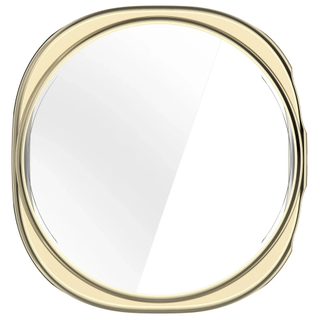 Etui z osłoną ekranu Bizon Case Watch Felipe do Galaxy Watch 8 44 mm, złote