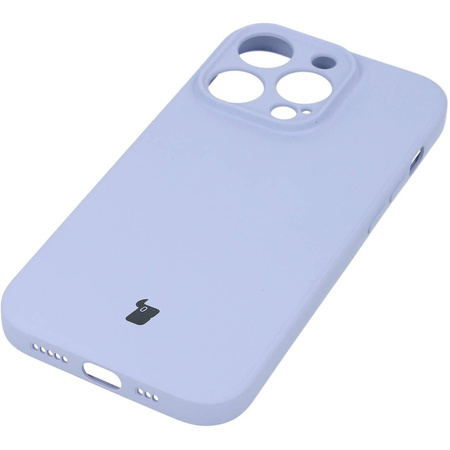 Etui Bizon Case Silicone do iPhone 14 Pro, jasnofioletowe
