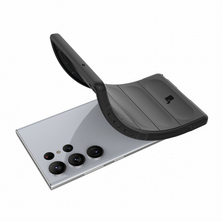 Pancerne etui Bizon Case Tur do Galaxy S23 Ultra, czarne