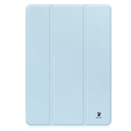 Etui Bizon Case Tab Lizard do Samsung Galaxy Tab S9, błękitne