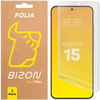 Folia matowa Bizon Glass Film Sun Duo do Xiaomi 15, 2 sztuki