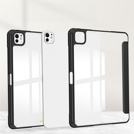 Etui Bizon Case Tab Clear Matt do iPad Pro 11" 2025 / 2024, czarne