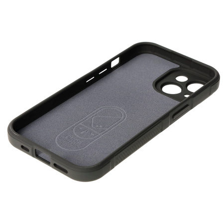 Pancerne etui Bizon Case Tur do iPhone 15, szare