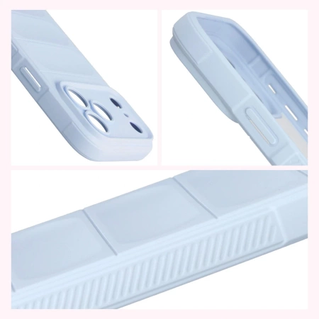 Pancerne etui Bizon Case Tur do iPhone 17 Pro Max, jasnoniebieskie