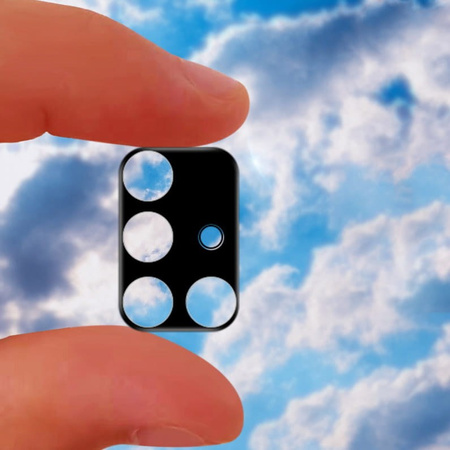 Szkło na aparat Bizon Glass Lens dla Galaxy A71, 2 sztuki