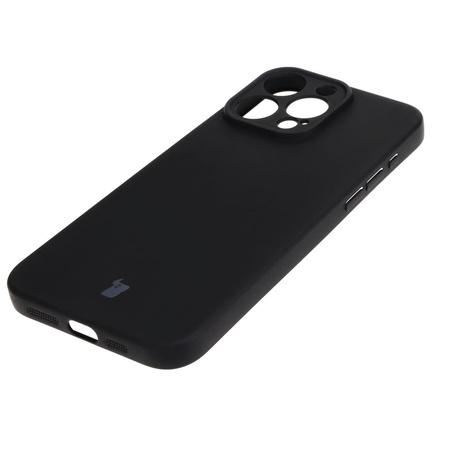 Etui Bizon Case Silicone do iPhone 15 Pro Max, czarne