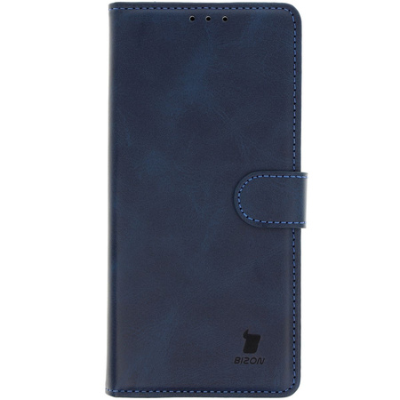 Etui z klapką Bizon Case Pocket do Galaxy S25 Ultra, granatowe