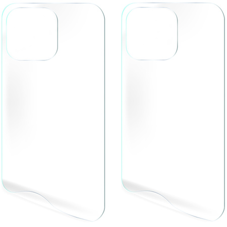 Folia hydrożelowa na tył Bizon Glass Hydrogel Back Duo do iPhone 16 Pro Max, 2 sztuki