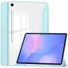 Etui z klapką Bizon Case Tab Clear Matt do Galaxy Tab S10 FE Plus, błękitne