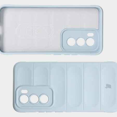 Pancerne etui Bizon Case Tur do Oppo Reno 12, jasnoniebieskie