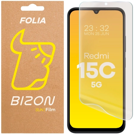 Folia matowa Bizon Glass Film Sun do Xiaomi Redmi 15C 5G, 1 sztuka