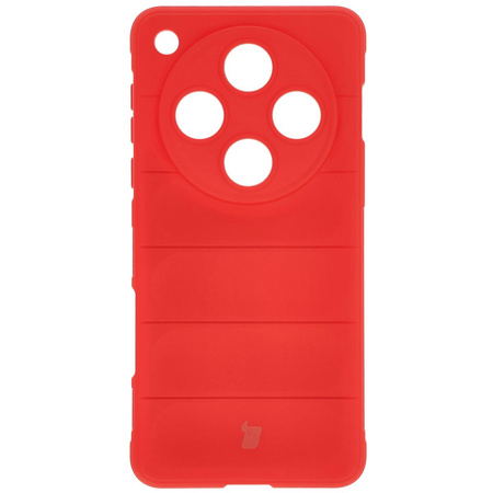 Pancerne etui Bizon Case Tur do Oppo Find X8 Pro, czerwone