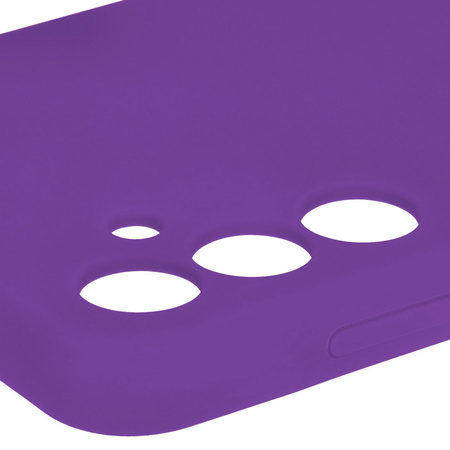 Etui silikonowe Bizon Soft Case do Galaxy A25 5G, fioletowe