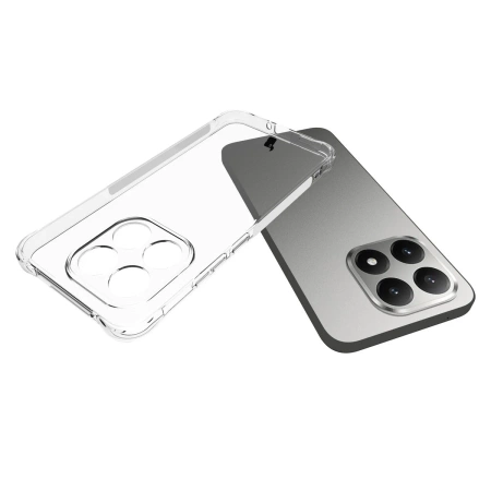 Elastyczne etui Bizon Case Salpa do Xiaomi 15T, przezroczyste