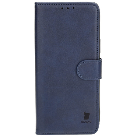 Etui z klapką Bizon Case Pocket do iPhone 14 Plus, granatowe