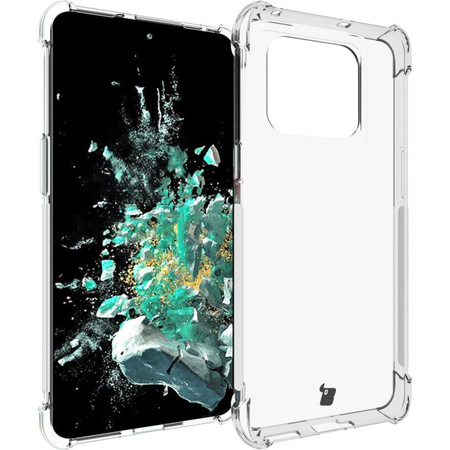 Etui + 2x szkło Bizon Case Clear Pack do OnePlus 10T, przezroczyste