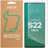 Folia hydrożelowa na ekran Bizon Glass Hydrogel Front do Galaxy S22 Ultra, 1 sztuka