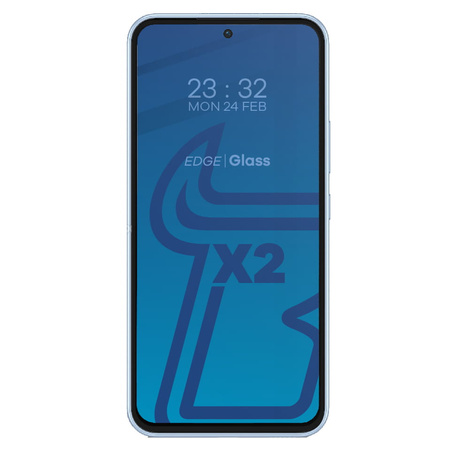 2x Szkło + szybka na aparat Bizon Edge 2 Pack do Galaxy A54 5G