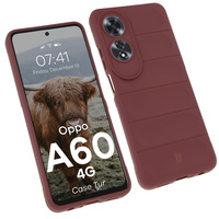 Pancerne etui Bizon Case Tur do Oppo A60 4G, ciemnofioletowe