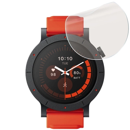 Folia matowa Bizon Glass Watch Film Sun Duo do Nothing CMF Watch 3 Pro, 2 sztuki