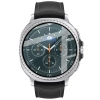 Szkło hybrydowe Bizon Glass Watch Edge Hybrid dla Galaxy Watch 8 Classic 46 mm, czarne