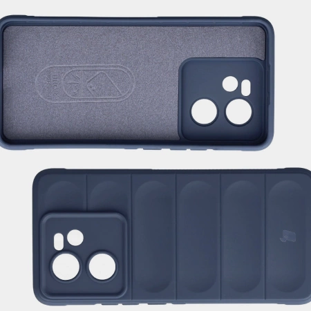 Pancerne etui Bizon Case Tur do Xiaomi 13T Pro / 13T, granatowe