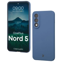 Etui Bizon Case Łupka do OnePlus Nord 5, niebieskie