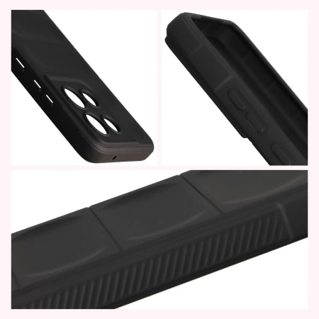 Pancerne etui Bizon Case Tur do Motorola Moto G86 5G, czarne