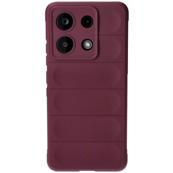 Pancerne etui Bizon Case Tur do Xiaomi Redmi Note 13 4G, burgundowe