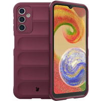Pancerne etui Bizon Case Tur do Galaxy A14 4G / 5G, burgundowe