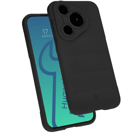 Pancerne etui Bizon Case Tur do Huawei Pura 70 Pro / Pro+, czarne