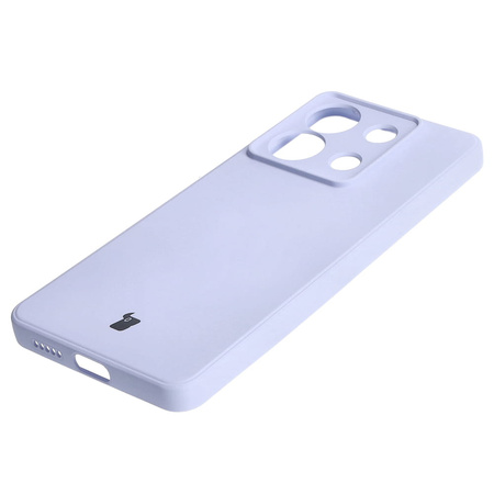 Etui Bizon Case Silicone Sq do Xiaomi Redmi Note 13 5G, jasnofioletowe