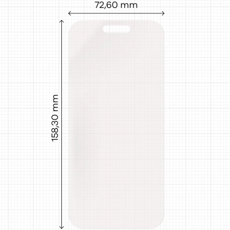 Folia matowa Bizon Glass Film Sun do iPhone 16 Pro Max, 1 sztuka