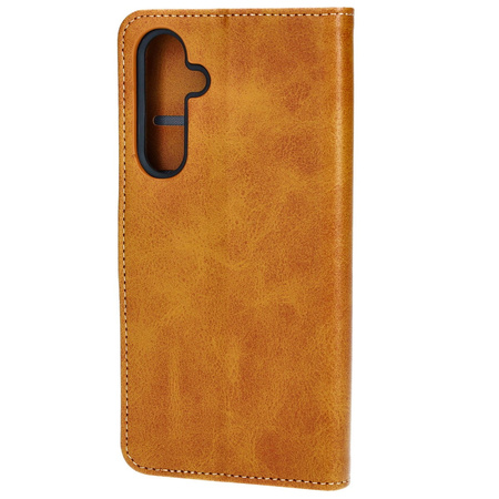 Etui z klapką Bizon Case Pocket do Galaxy S23 FE, brązowe