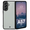 Etui Bizon Case Angelo do Galaxy A57 5G, przydymione z czarną ramką