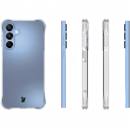 Etui + 2x szkło Bizon Case Clear Pack do Galaxy A16 4G/5G, przezroczyste
