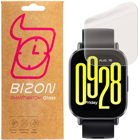 Folia matowa Bizon Glass Watch Film Sun Duo do Xiaomi Redmi Watch 5 Active, 2 sztuki