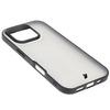 Etui Bizon Case Angelo do iPhone 16 Pro, przydymione z czarną ramką