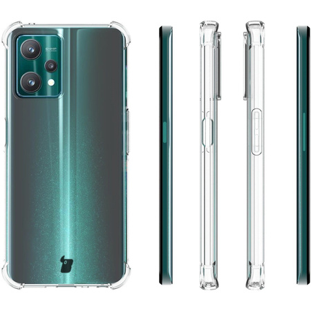 Etui + 2x szkło Bizon Case Clear Pack do Realme 9 Pro, przezroczyste
