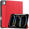 Etui Bizon Case Tab Lizard do iPad Pro 11" 2025 / 2024, czerwone