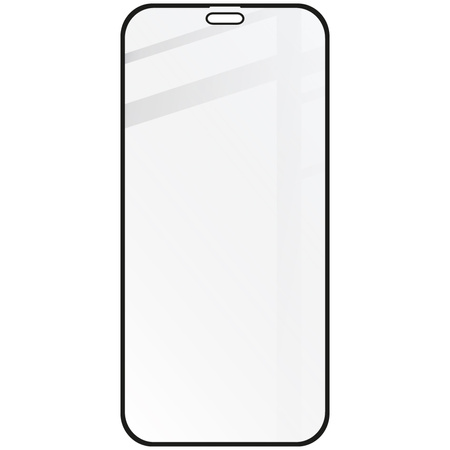 Szkło hartowane Bizon Glass Edge do iPhone 12 Pro Max, czarne