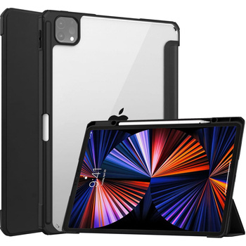 Etui Bizon Case Tab Clear Matt do iPad Pro 12.9 2022/2021/2018, czarne